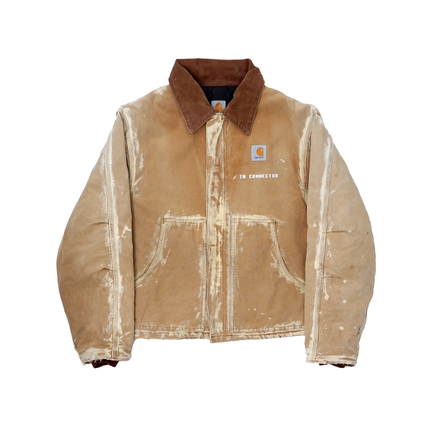 WHITE BONE BEIGE KUSTOM WORK JACKET