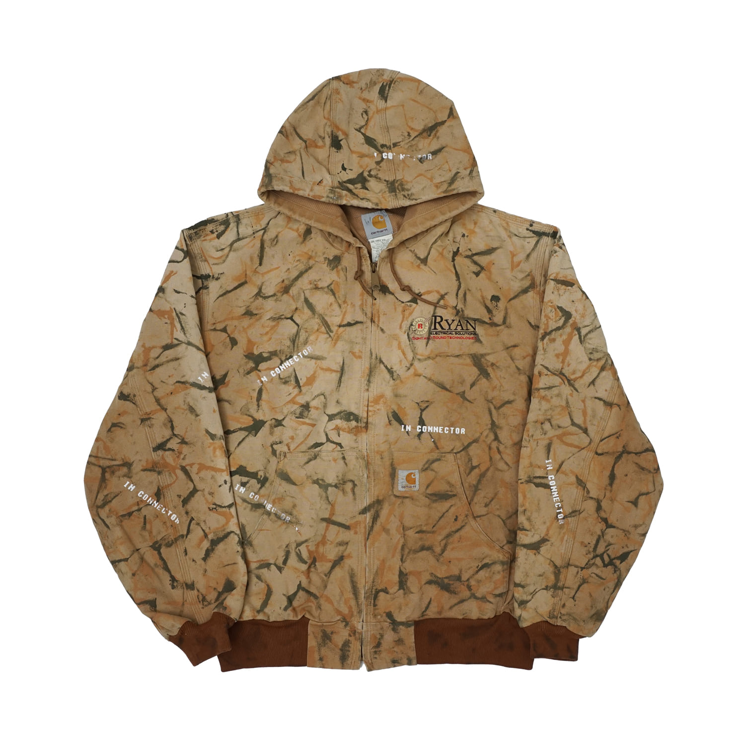 SHARP CAMO CAMEL KUSTOM WORK JACKET