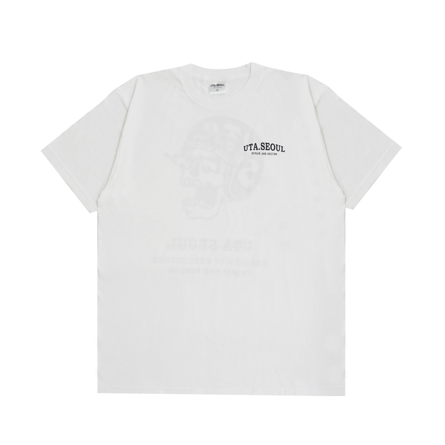 UTA SIGNATURE SHORT SLEEVES TYPE.2 WHITE