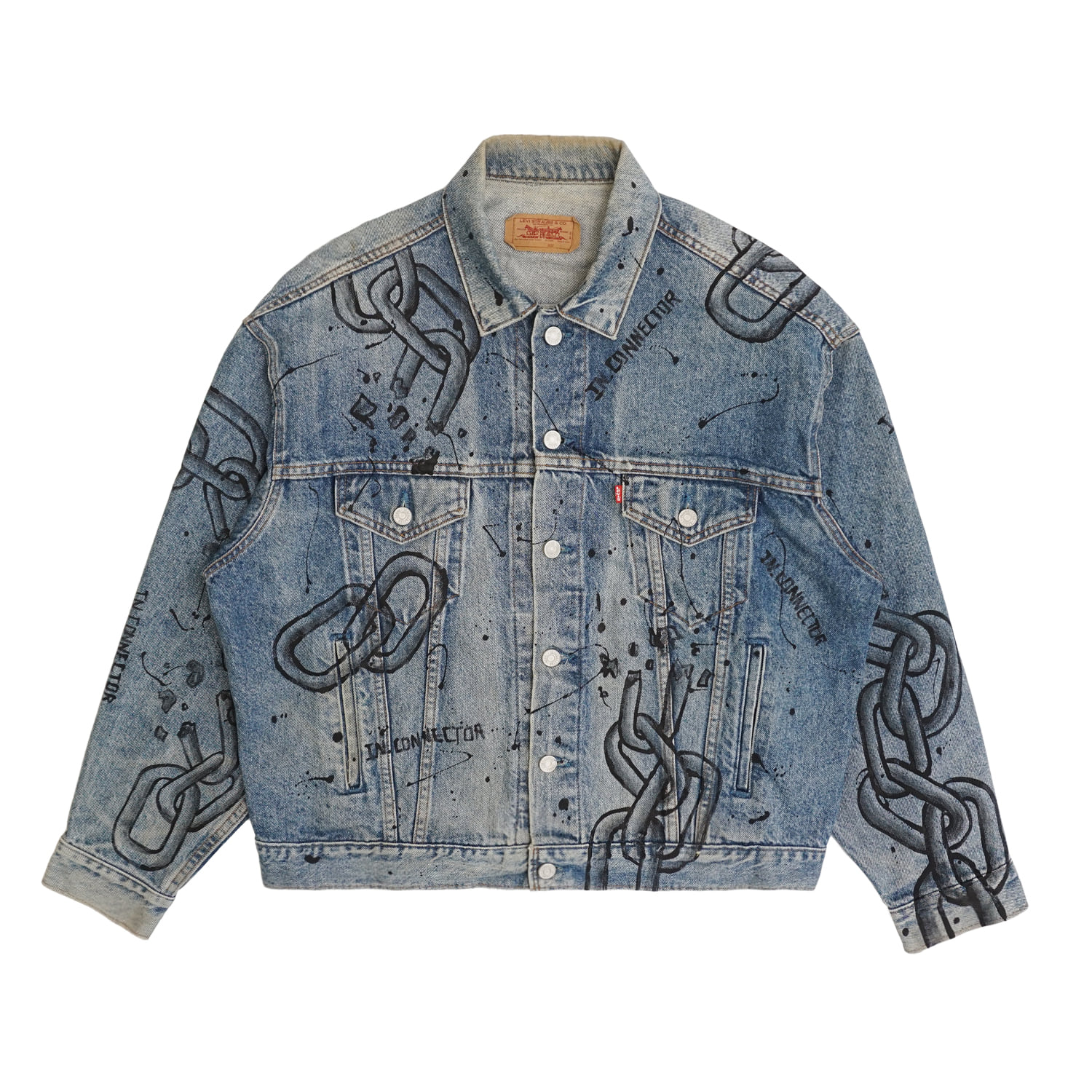 CHAIN KUSTOM DENIM JACKET