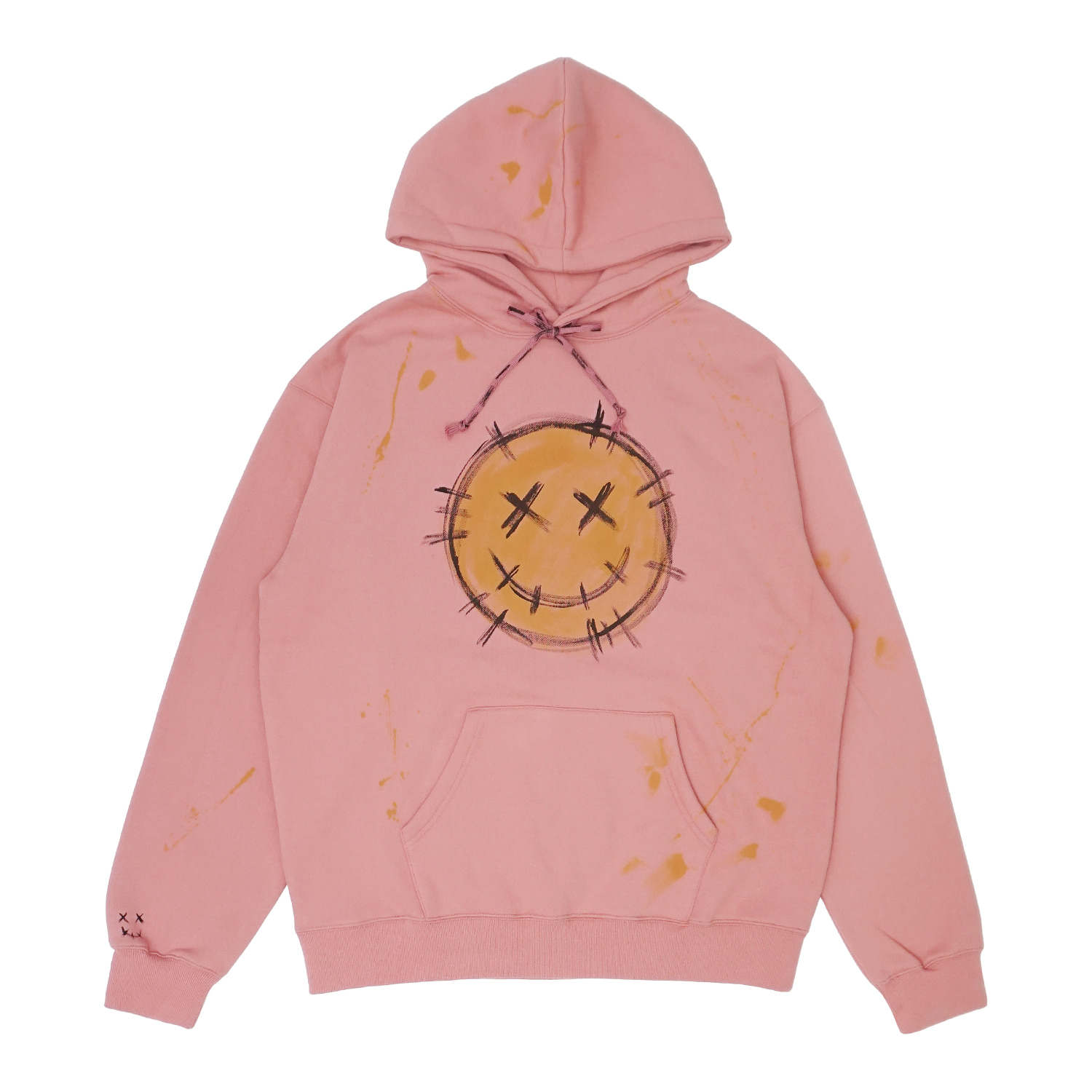 DEAD SMILE KUSTOM FLEECE HOODIE PINK