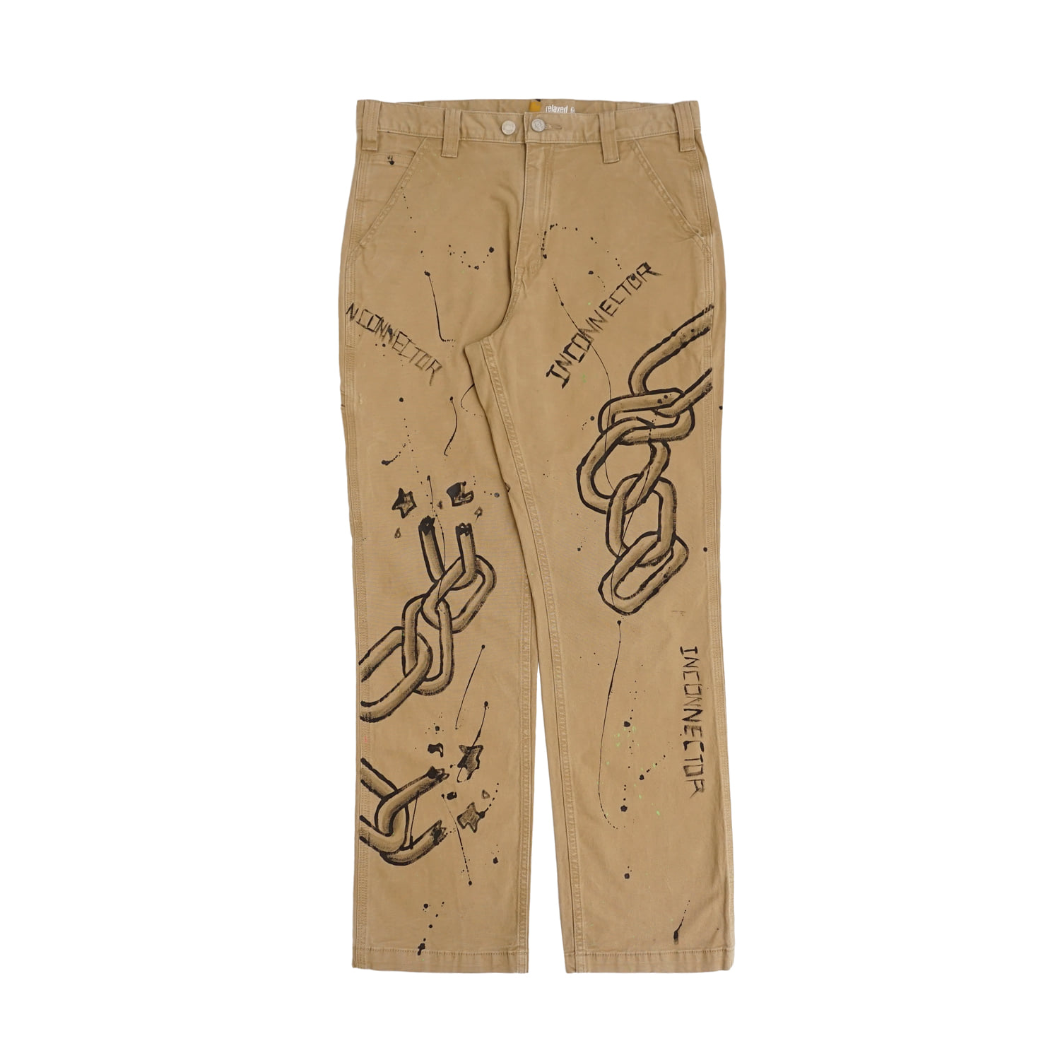 CHAIN KUSTOM CAMEL PANTS