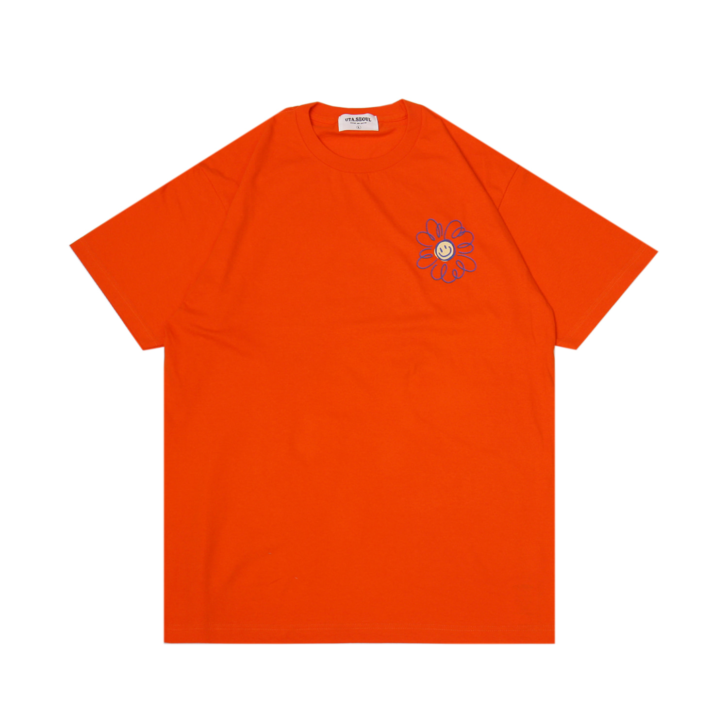 HAPPY PLANET SHORT SLEEVES ORANGE