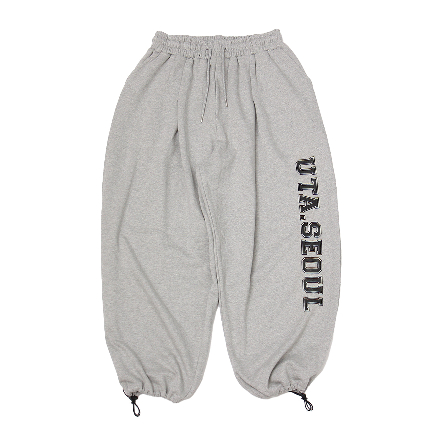 SIGNATURE SWEAT BALLOON PANTS GRAY