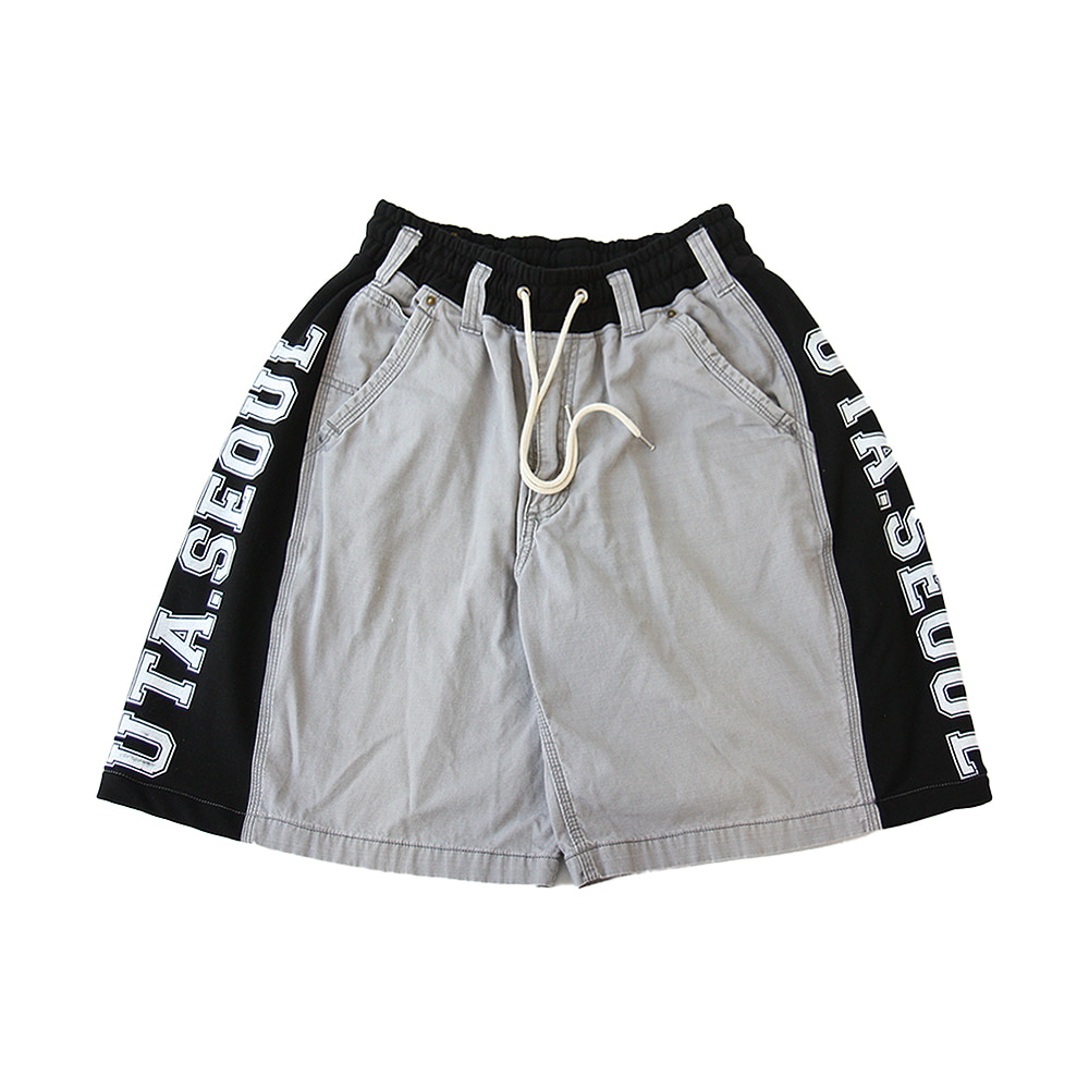 OLD SCHOOL 1 SHORTS  GRAY