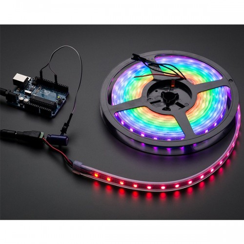 네오픽셀 RGB LED 스트립 60 LED -1m 흰색 (Adafruit NeoPixel Digital RGB LED Strip - White 60 LED - 1m - WHITE)