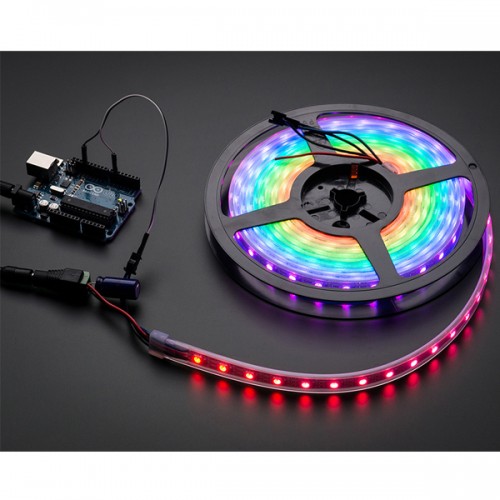 네오픽셀 RGB LED 스트립 60 LED -1m 검정 (Adafruit 