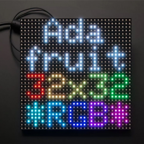 32x32 RGB LED 매트릭스 -6mm 피치 (32x32 RGB LED Matrix Panel - 6mm pitch)