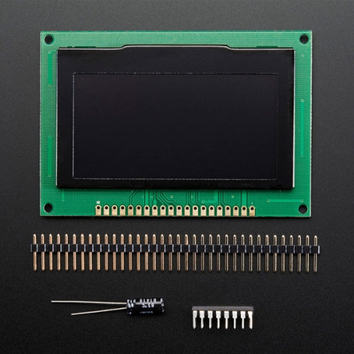 모노크롬 2.7인치 128x64 OLED 그래픽 디스플레이 키트 (Monochrome 2.7&quot; 128x64 OLED Graphic Display Module Kit)