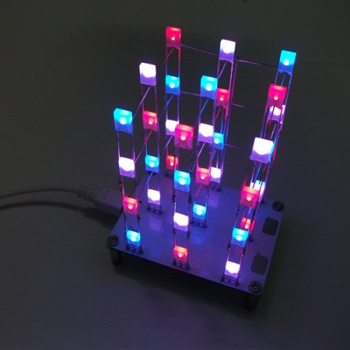 LED 큐브 DIY 키트 3x3x4 (LED Cube DIY Kit -3x3x4)