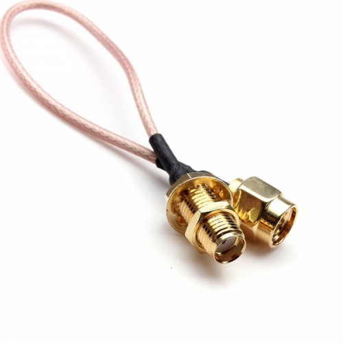 SMA Male - SMA Female 커넥터 동축 케이블 12cm (SMA male to SMA female Coaxial Cable -5 inch)