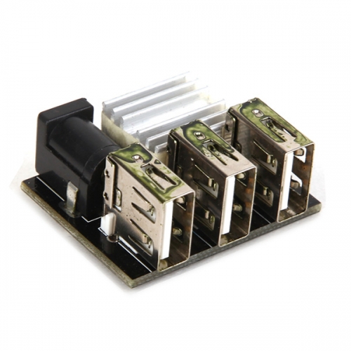 3채널 DC-DC 스텝다운 컨버터 USB 모듈 (DC-DC Stepdown USB Module -3 Ch)