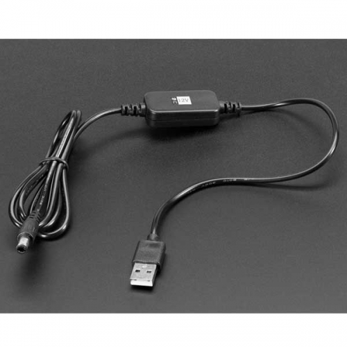 USB - 2.1mm DC 잭 부스터 케이블 -12V (USB to 2.1mm DC Booster Cable - 12V)