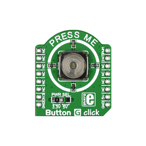 푸쉬 버튼 모듈 -초록 LED (Button G click)