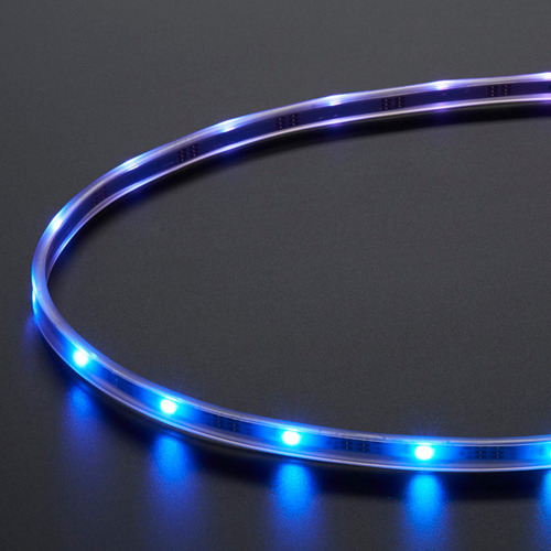 얇은 스키니 네오픽셀 RGB LED 스트립 30LED/m -1미터, 흰색 (Adafruit Mini Skinny NeoPixel Digital RGB LED Strip - 30 LED/m - WHITE)