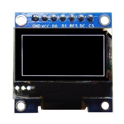 0.96 인치 그래픽 OLED 디스플레이 -I2C/SPI, 흰색 (0.96 inch Graphic OLED Display -I2C/SPI interface, White)