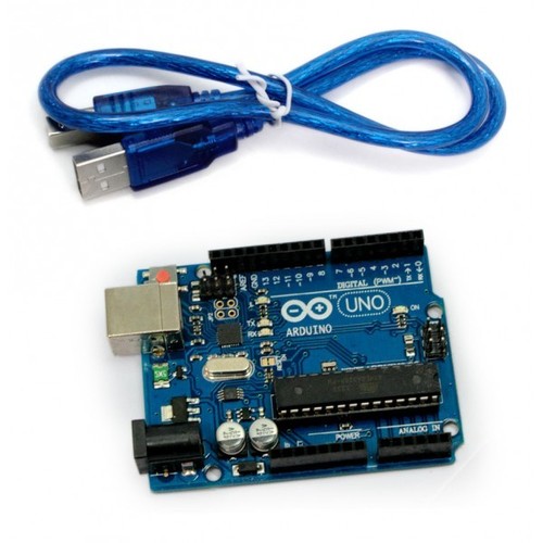 아두이노 우노 클론 - USB 케이블 포함 (Arduino Uno R3 with USB cable)