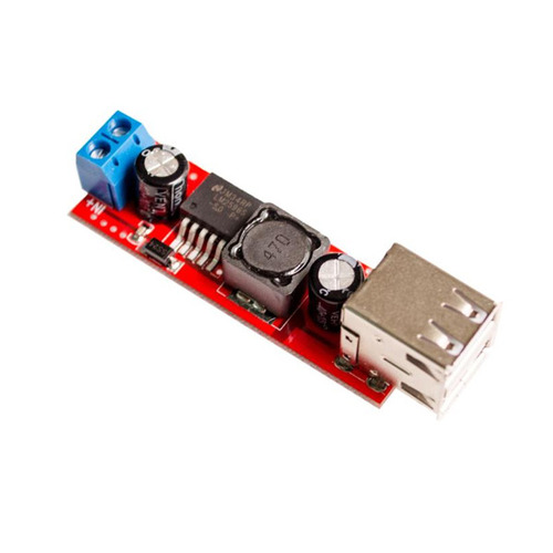 2채널 USB 출력 스텝다운 모듈 -5V/3A (Dual USB Ouput Stepdown Module -5V/3A)