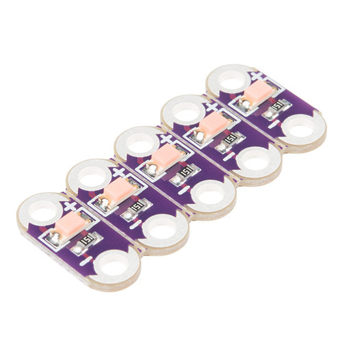 릴리패드 LED 핑크색 5개 (LilyPad LED Pink (5pcs))
