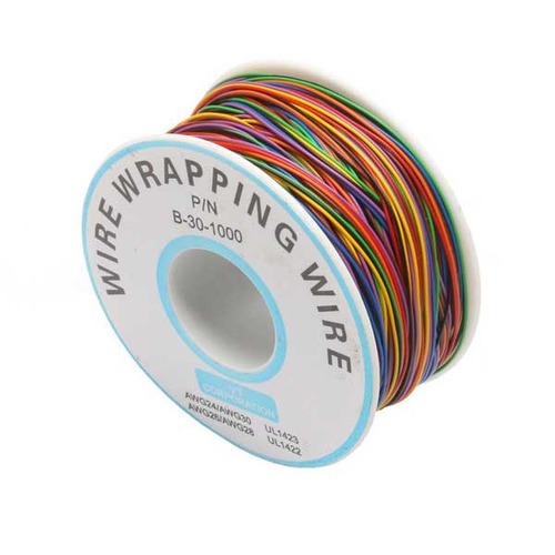 와이어 랩핑 와이어 -8컬러, 30AWG (Wire Wrapping Wire - 8 Colors, 30AWG)