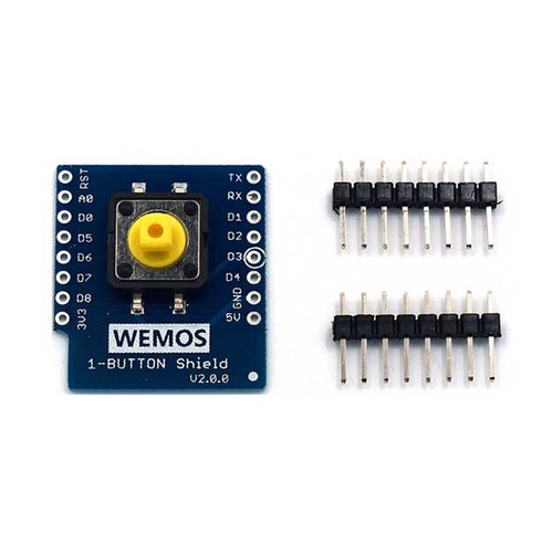 1-버튼 쉴드 -Wemos D1 미니용 (1-Button Shield for WeMos D1 mini)