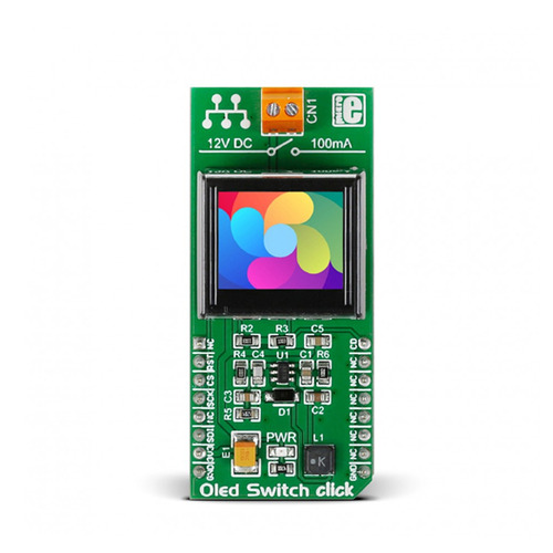 OLED 디스플레이 내장 버튼 모듈 (OLED Switch click)