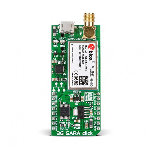 3G UMTS/HSPA 이동통신 모듈 -SARA-U201 (3G SARA click)