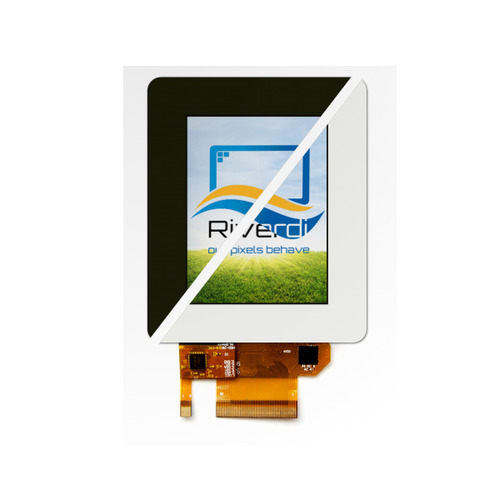 리버디 2.8인치 TFT 디스플레이 -정전식 터치, RGB 인터페이스 (uxTouch 2.83 inch TFT display with Capacitive Touch, RGB Interface -RVT28UETNWC0x-00, Black, 0.2mm DST)
