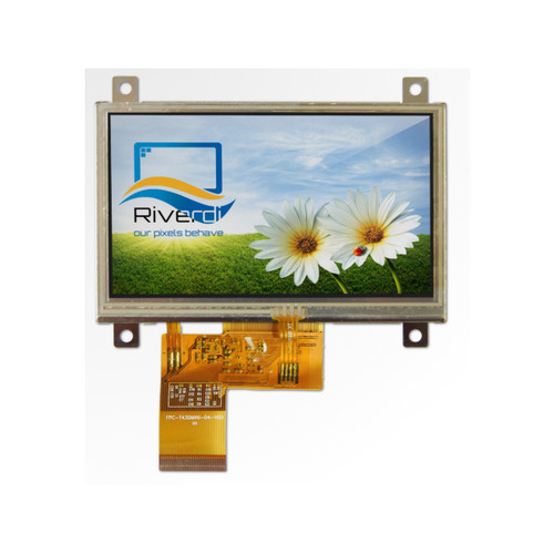 리버디 표준 4.3인치 TFT 디스플레이 -감압식 터치, 마운트, RGB인터페이스 (Standard 4.3 inch TFT display with Resistive Touch, RGB interface -RVT4.3A480272TFWR00)