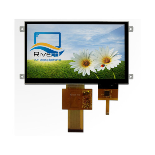 리버디 표준 7인치 TFT 디스플레이 -정전식 터치, 마운트, RGB 인터페이스 (Standard 7 inch TFT display with Capacitive Touch, Mount Frame, RGB Interface -RVT7.0A800480TFWC00)