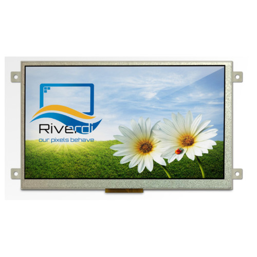 리버디 표준 7인치 TFT 디스플레이 -마운트, LVDS 인터페이스 (Standard 7 inch TFT display with Mount Frame, LVDS interface -RVT70AQLFWN00)