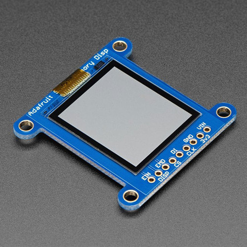 1.3인치 SHARP 메모리 디스플레이 모듈 -168x144, 단색 (Adafruit SHARP Memory Display Breakout - 1.3 inch 168x144 Monochrome)