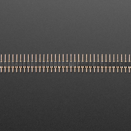 40 핀 둥근 Male 핀 헤더 -금 도금 (40 Pin Round Male Pin Header -Gold Plated)