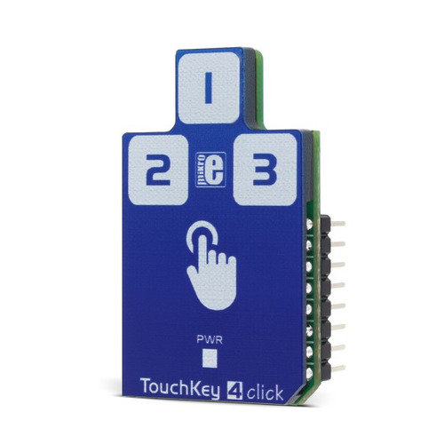 3채널 정전식 터치 센서 CAP1293 모듈 (Touch Key 4 click)