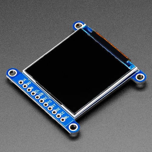넓은 화각 1.54인치 240 x 240 TFT LCD 디스플레이 -ST7789 (Adafruit 1.54 inch 240x240 Wide Angle TFT LCD Display with MicroSD - ST7789)