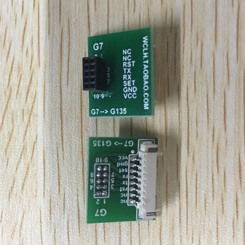 PSM7003 먼지 센서용 아답터 보드 및 점퍼 와이어 (Adaptor Board and Jumper Wire for PMS7003 Dust Sensor)