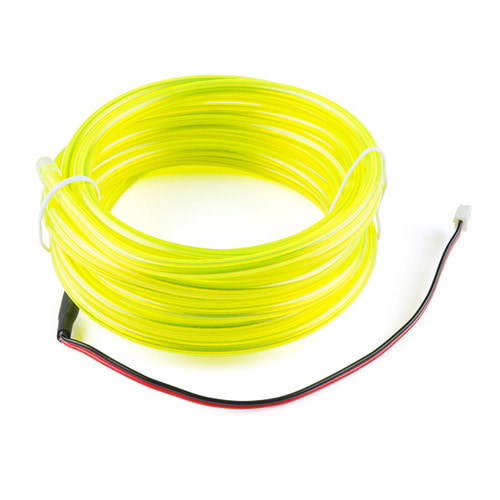 휘어짐 가능 EL 와이어 -형광 초록 3미터 (Bendable EL Wire - Fluorescent Green 3m)