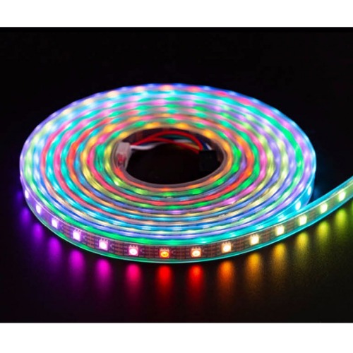 네오픽셀 WS2813B LED 스트립 1미터 -60LED/M, 5V, 흰색 (WS2813 RGB LED Strip - 1m, 60 LED/m, Waterproof IP67, White)