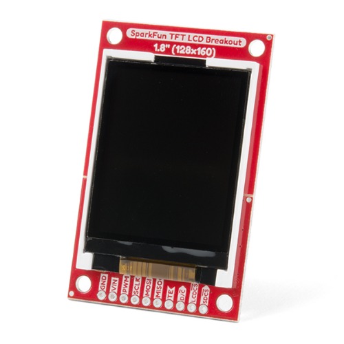 스파크펀 1.8인치 SPI TFT LCD 모듈 -128x60 (SparkFun TFT LCD Breakout - 1.8 inch (128x160))