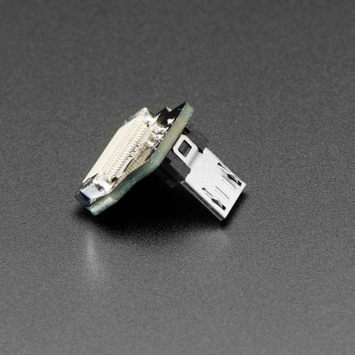 DIY USB 케이블 부품 -오른각 Micro B 플러그 업 (DIY USB Cable Parts - Right Angle Micro B Plug Up)