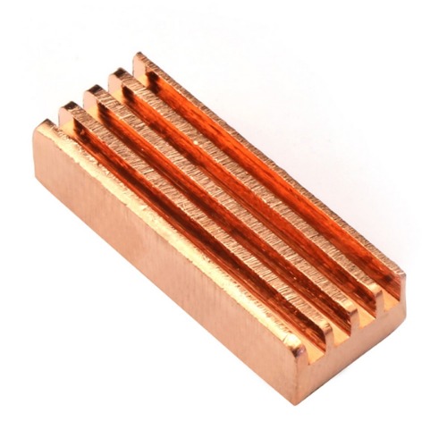 소형 구리 방열판 -22x8x5mm (Small Copper Heatsink)