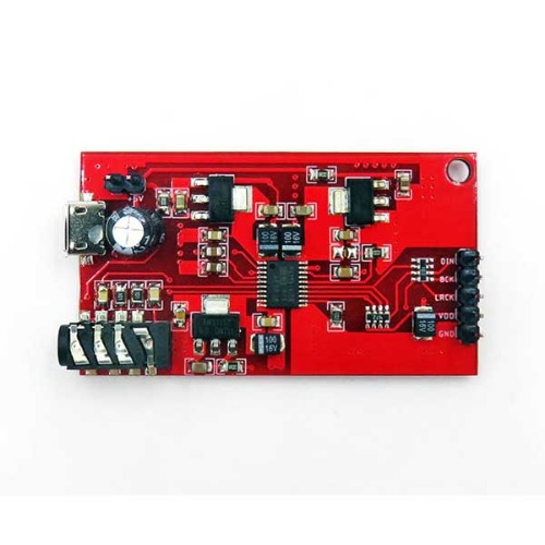 I2S 오디오 신호 디지털-아날로그 변환 모듈 -PCM5102 DAC (I2S Audio Signal Digital to Analog Converter -PCM5102 I2S DAC)