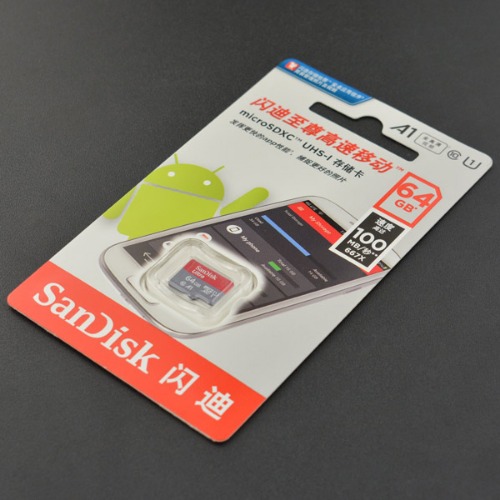 MicroSD 메모리 카드 -64GB 클래스 10 (MicroSD Memory Card 64GB Class10 100MB/S)