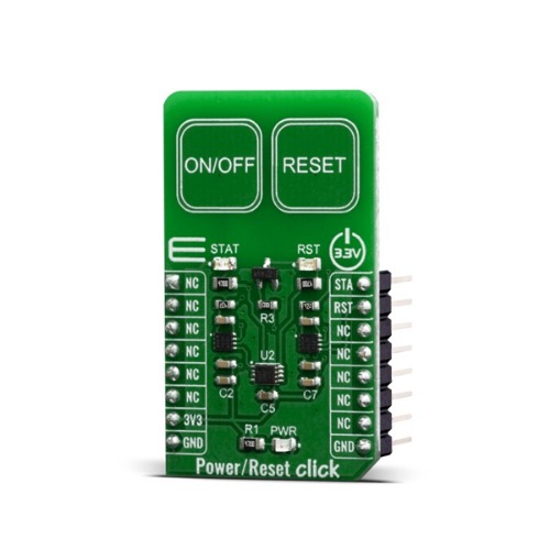 파워/리셋 정전식 터치 스위치/버튼 QT1011 센서 모듈 (POWER/RESET CLICK)