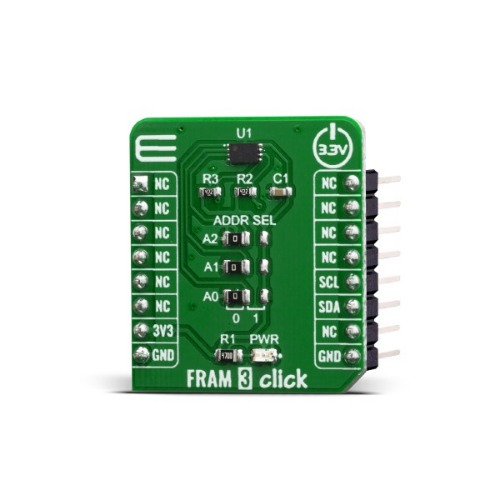 MB94R330 시리얼 FRAM 모듈 (FRAM 3 CLICK)