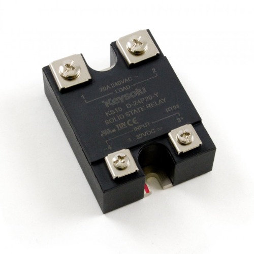 AC SSR 솔리드 스테이트 릴레이 -280V 20A, 유도 부하 (AC Solid State Relay - 280V 20A Random Turn-on)