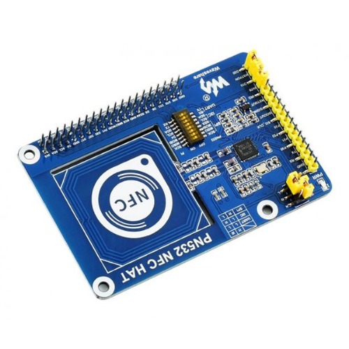 라즈베리용 PN532 NFC HAT 모듈 (PN532 NFC HAT for Raspberry Pi, Arduino, and STM32, I2C / SPI / UART)