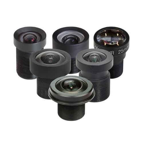 아두캠 M12 렌즈 키트 -6개, 20도 ~ 180도, CS 마운트 (Arducam M12 Lens Kit -6pcs, 20deg to 180deg CS mount lens)