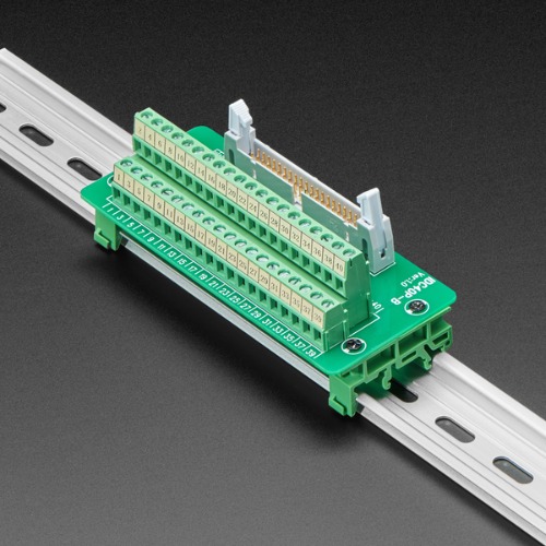 DIN 레일 2x20 IDC - 터미널 블럭 어답터 (DIN Rail 2x20 IDC to Terminal Block Adapter Breakout)