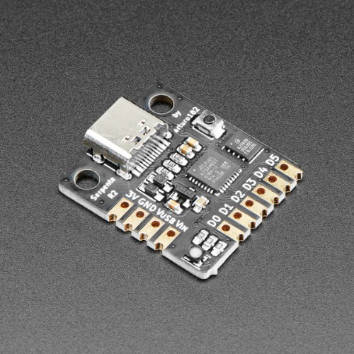 초소형 CircuitPython 프로토타이핑 보드 -USB C 소켓 (Serpente - Tiny CircuitPython Prototyping Board - USB C Socket)